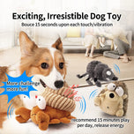 Interactive Plush Dog Toy - Dancing Ball for Fetch and Chewing