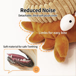 Interactive Plush Dog Toy - Dancing Ball for Fetch and Chewing