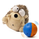 Interactive Plush Dog Toy - Dancing Ball for Fetch and Chewing