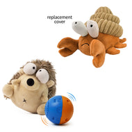 Interactive Plush Dog Toy - Dancing Ball for Fetch and Chewing