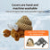 Interactive Plush Dog Toy - Dancing Ball for Fetch and Chewing